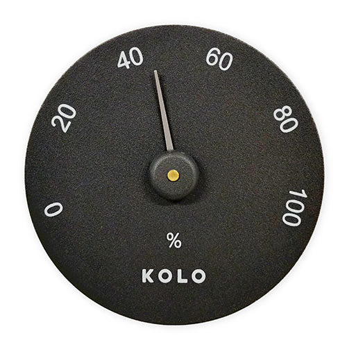 KOLO Sauna Hygrometer — Black