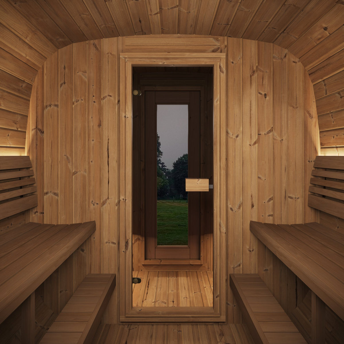 SaunaLife CL12GCP cube sauna, view 5
