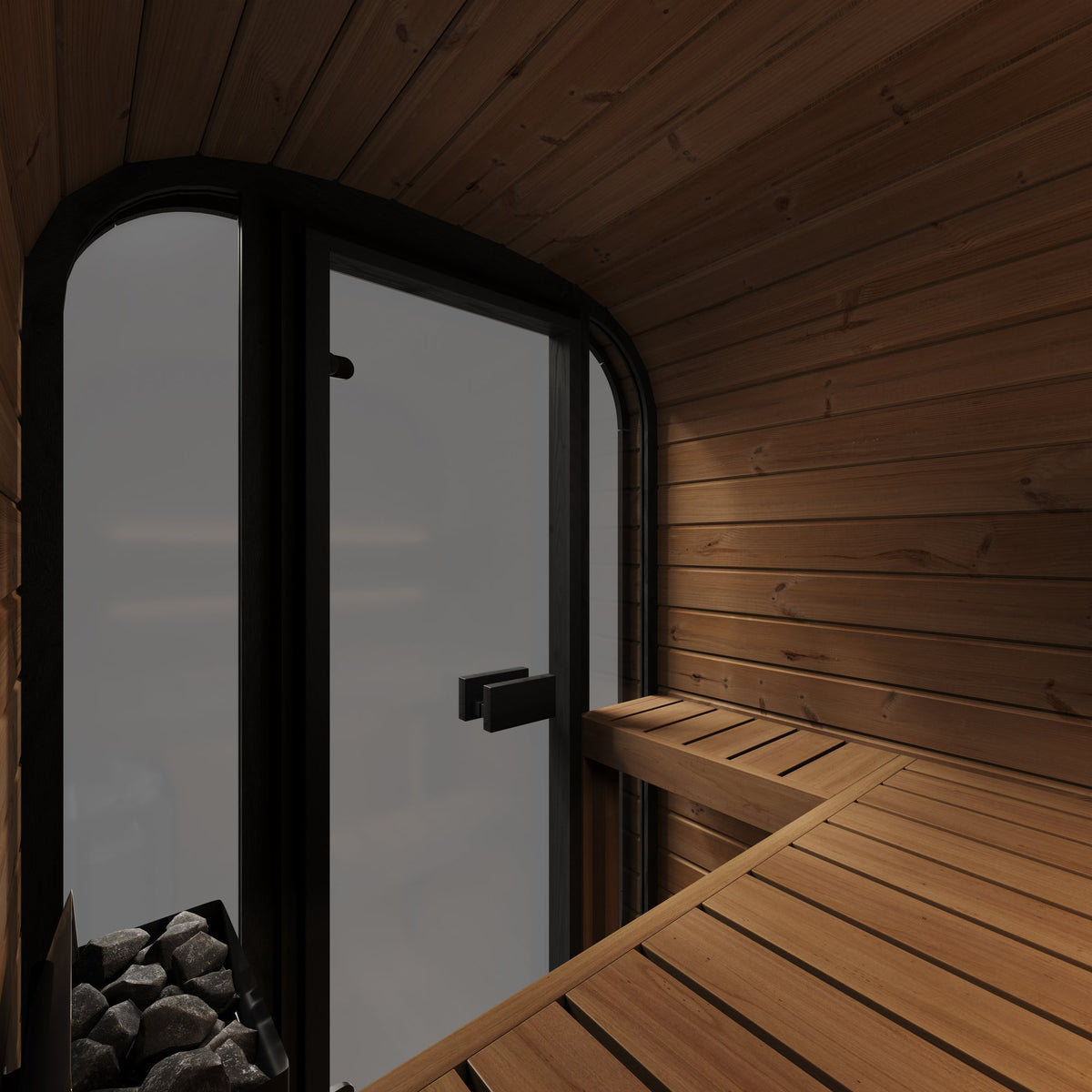 SaunaLife CL3G cube sauna, view 4