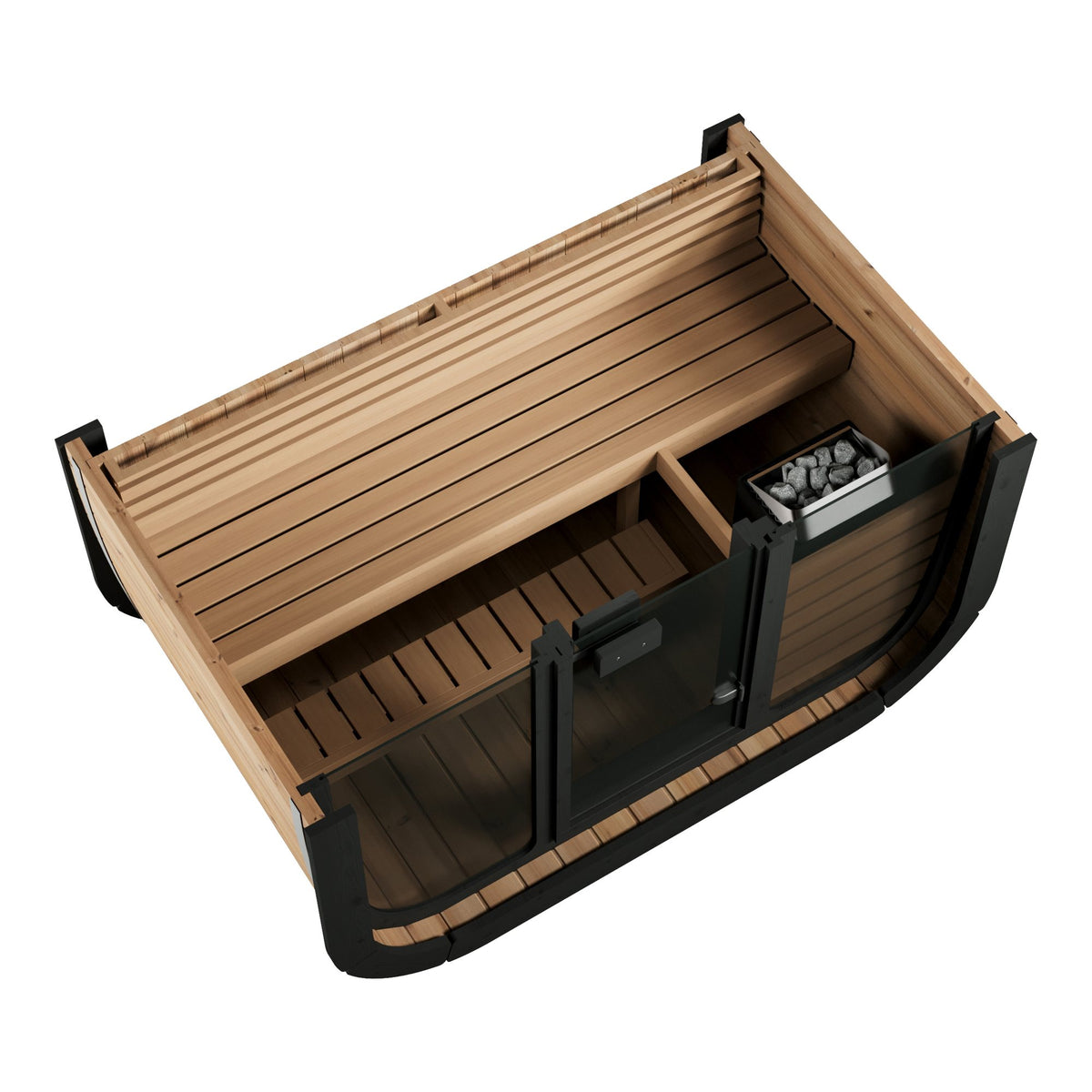 SaunaLife CL4G cube sauna, view 4