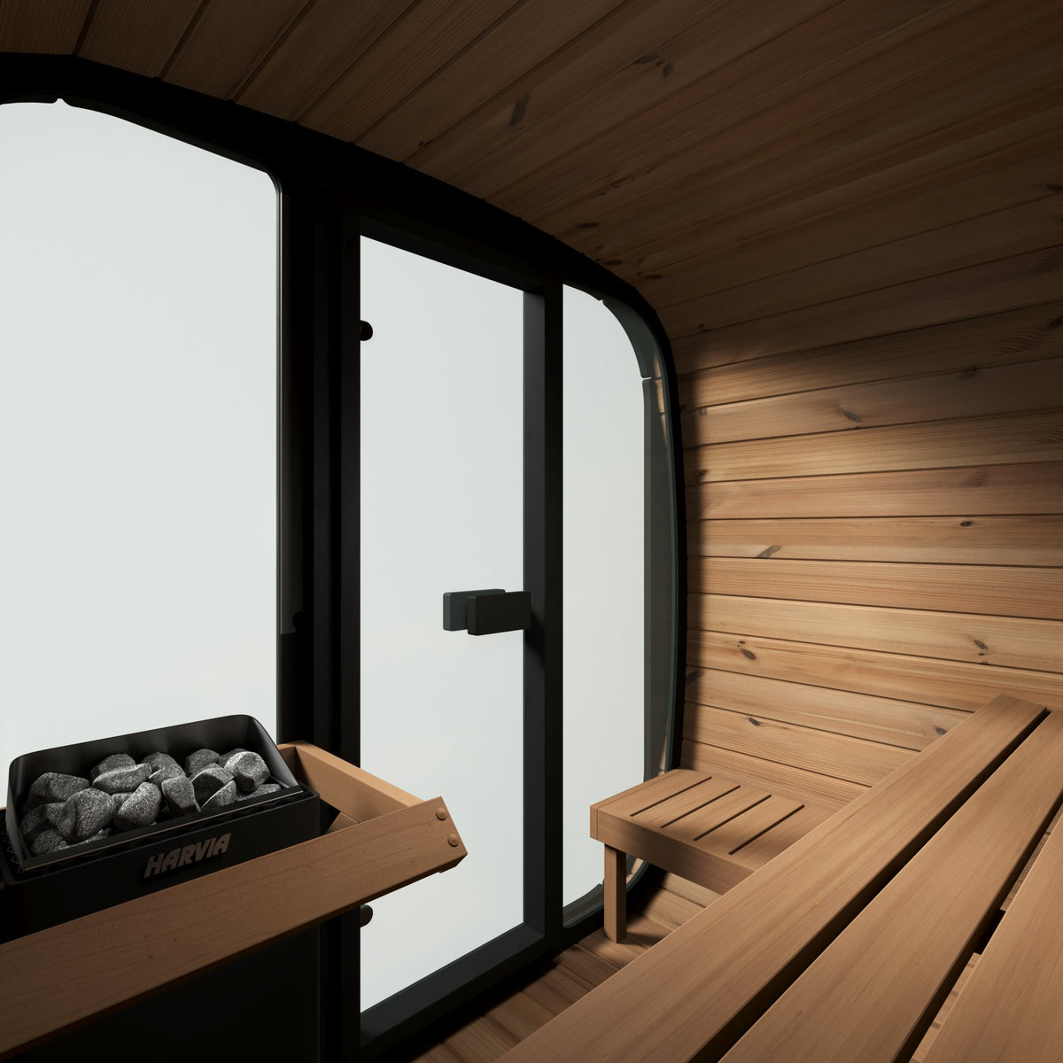 SaunaLife CL5G cube sauna, view 3