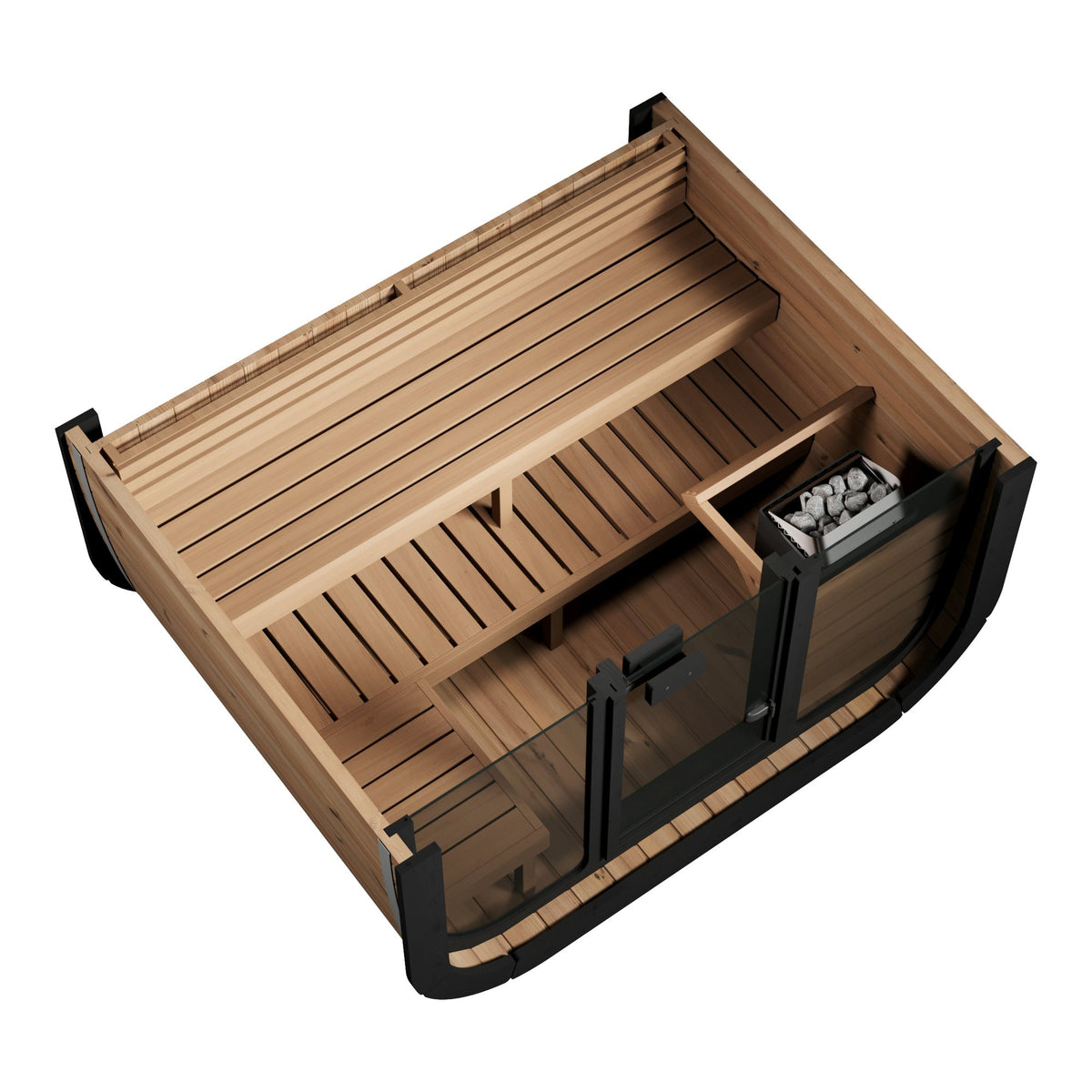 SaunaLife CL5G cube sauna, view 4