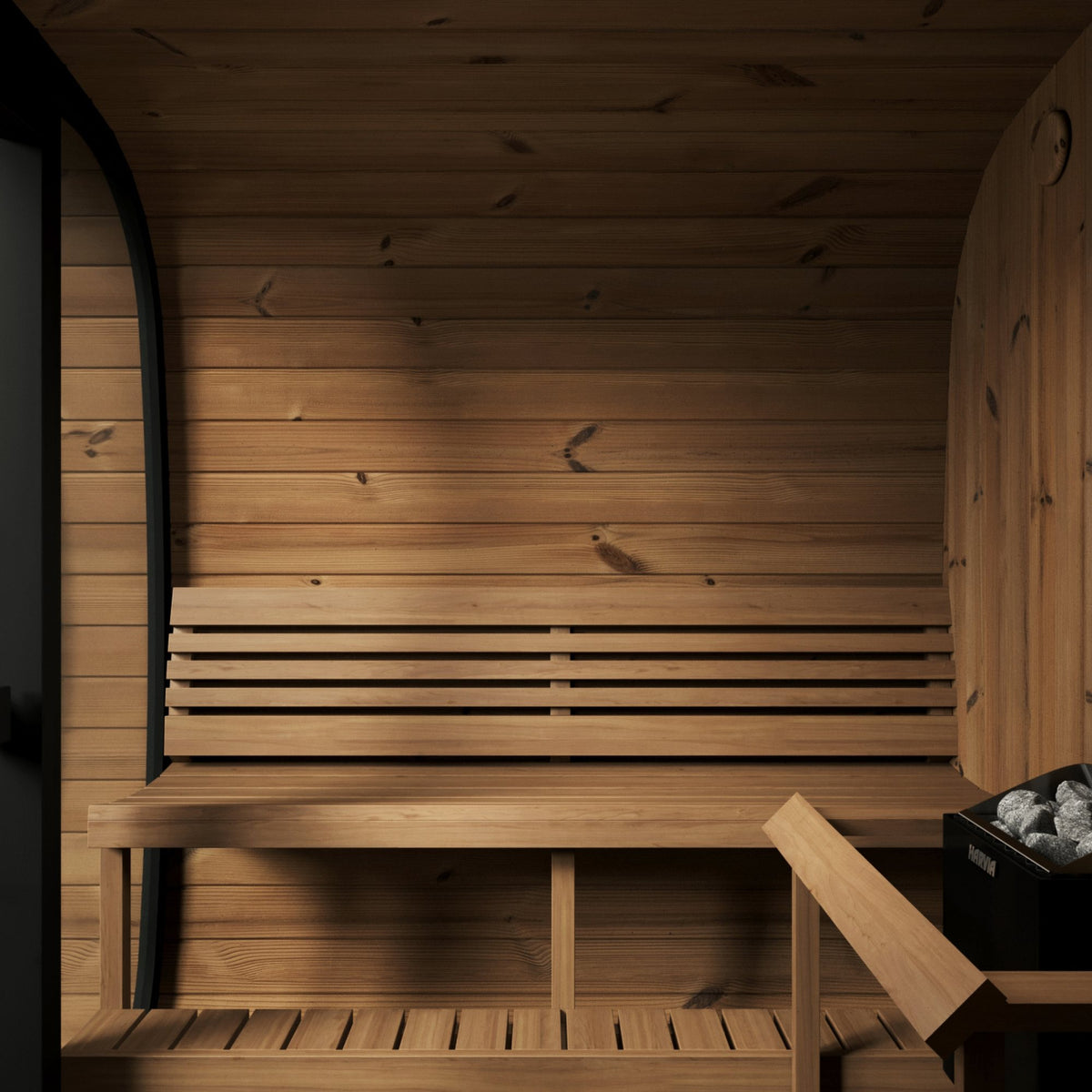 SaunaLife CL7G cube sauna, view 3