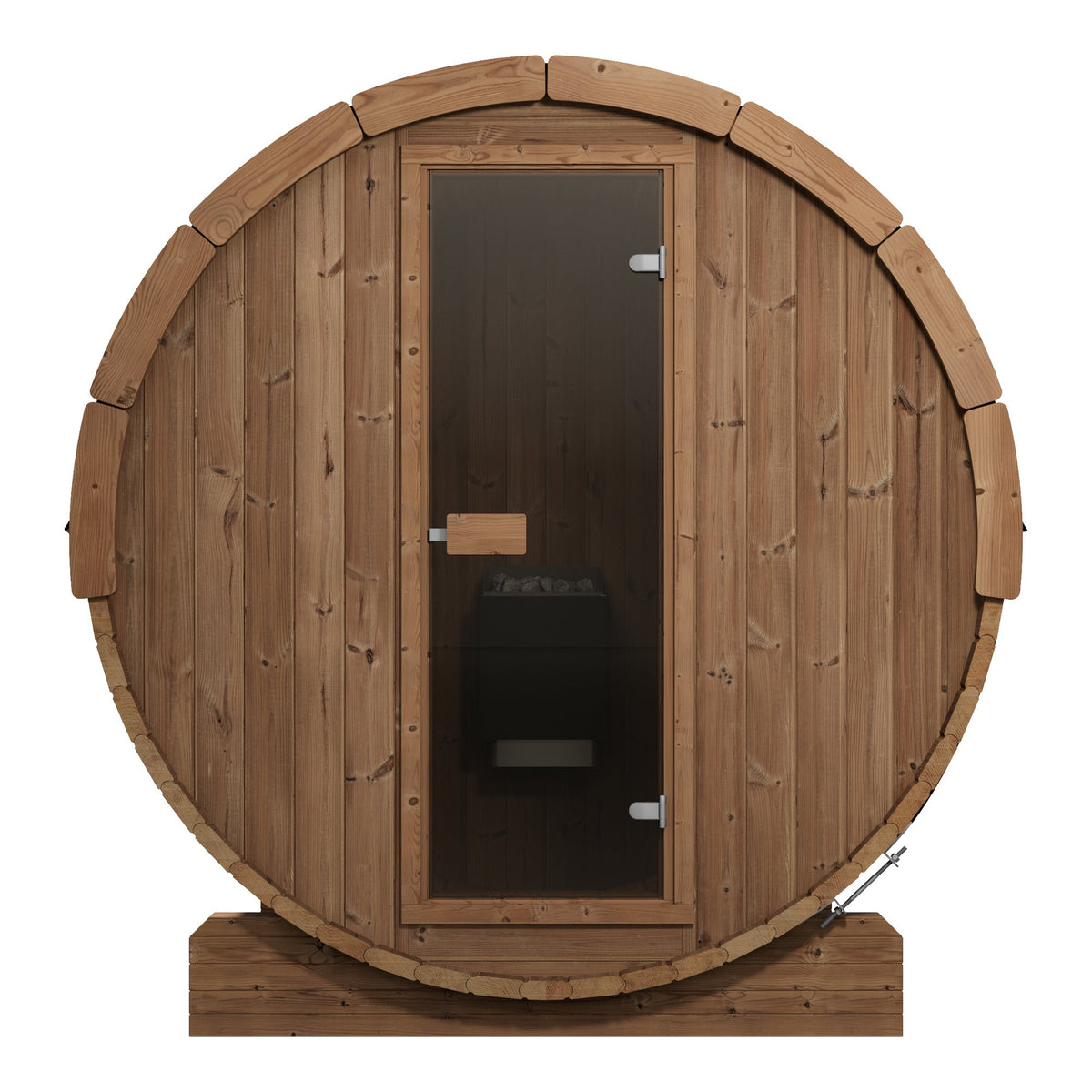 SaunaLife E6 barrel sauna, view 6