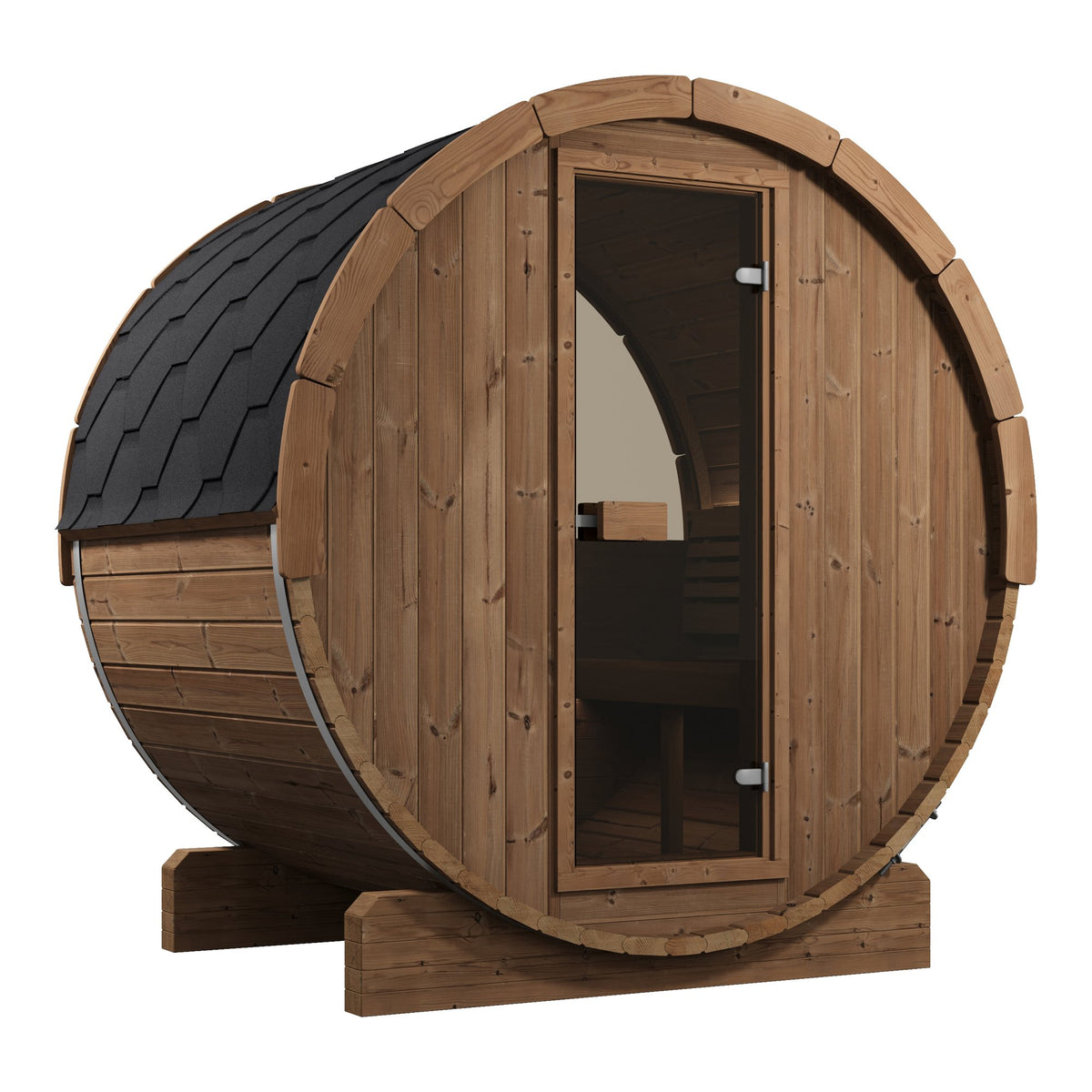 SaunaLife E6W barrel sauna