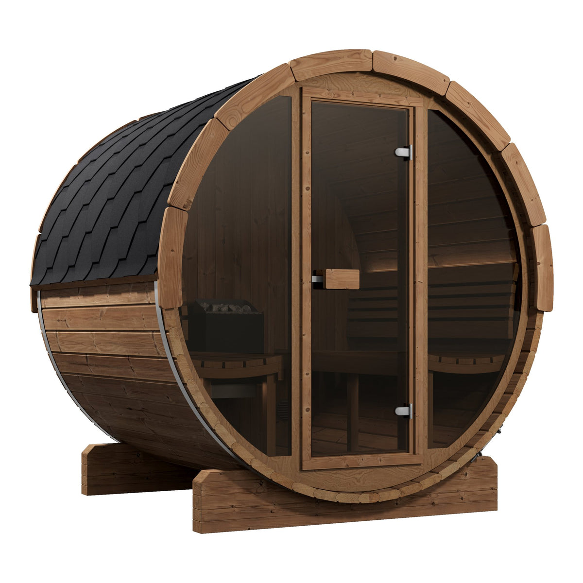 SaunaLife E7G barrel sauna