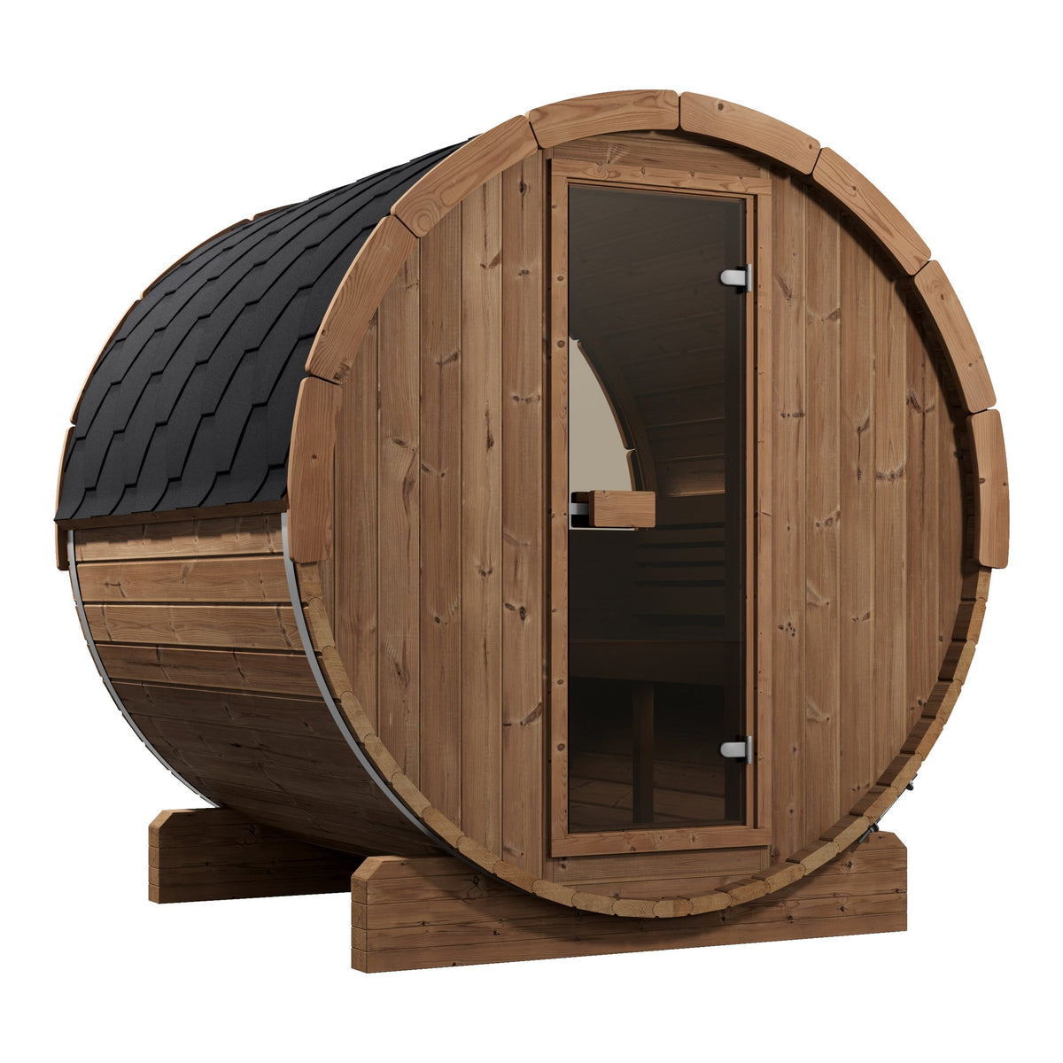 SaunaLife E7W barrel sauna