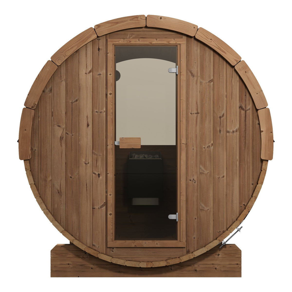 SaunaLife E7W barrel sauna, view 5