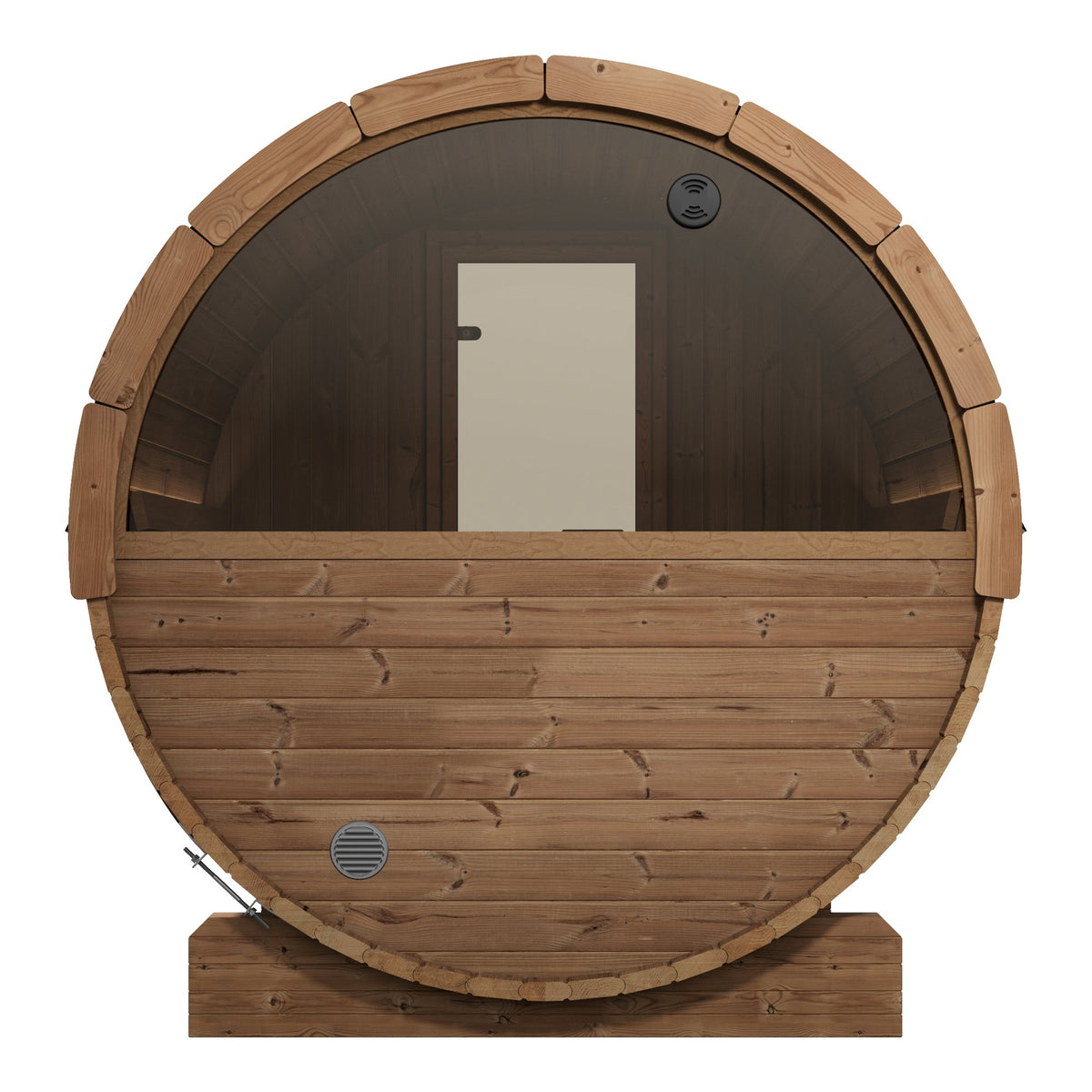 SaunaLife E7W barrel sauna, view 7