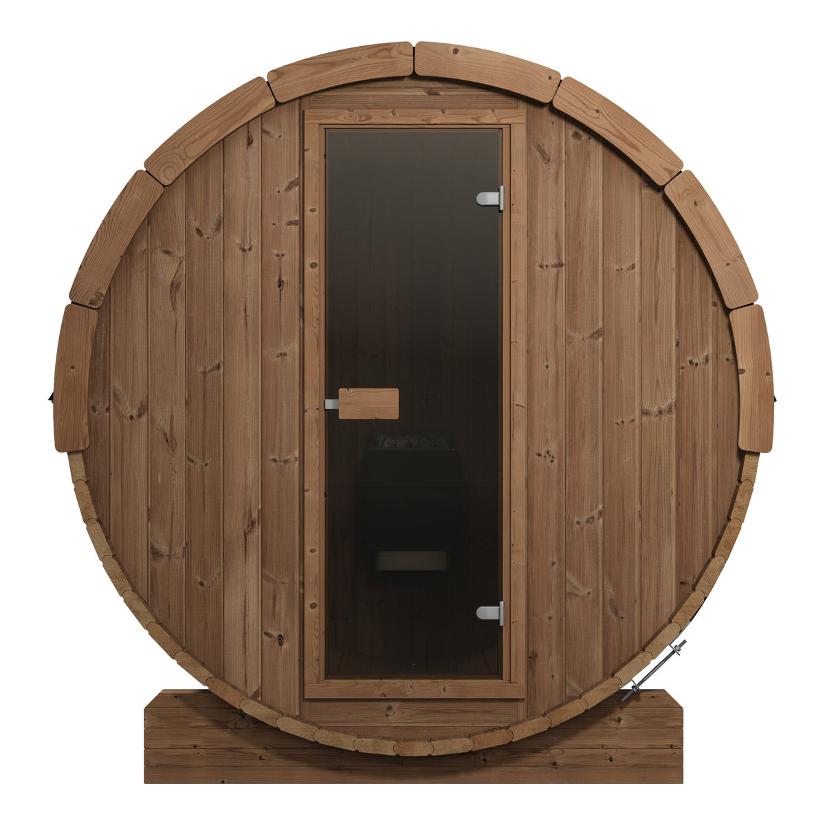 SaunaLife E8 barrel sauna, view 4