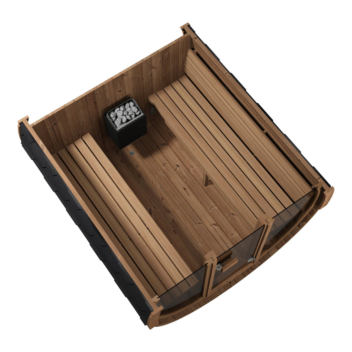 SaunaLife E8G barrel sauna, view 4