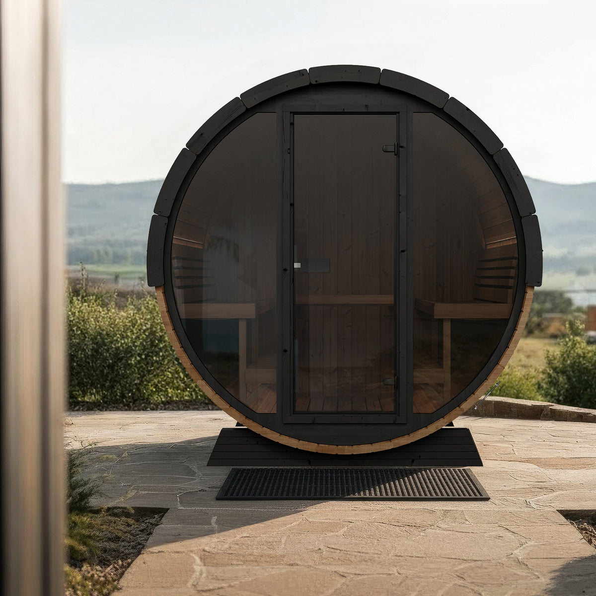 SaunaLife EE8G barrel sauna, view 5