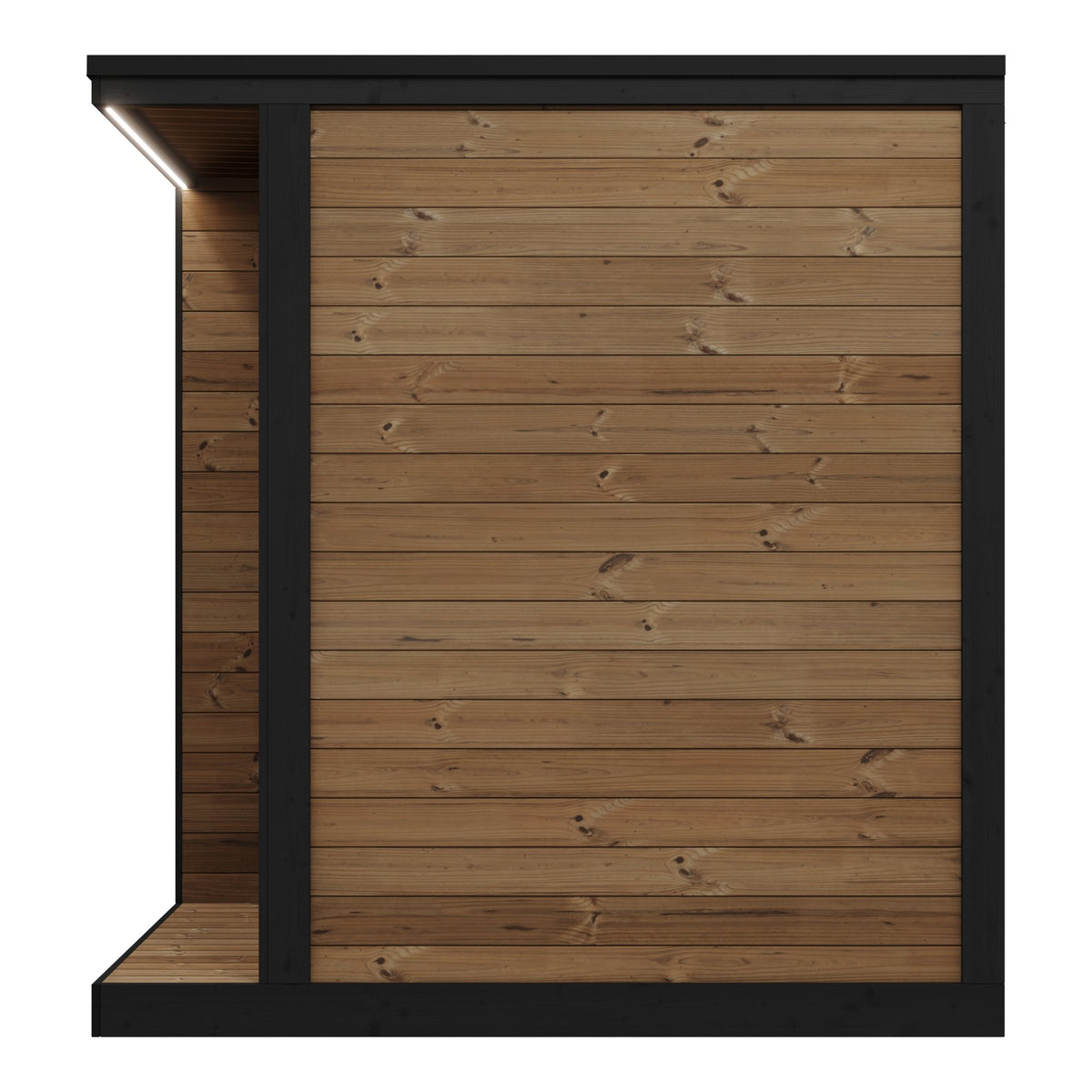 SaunaLife GL4 outdoor sauna, view 11
